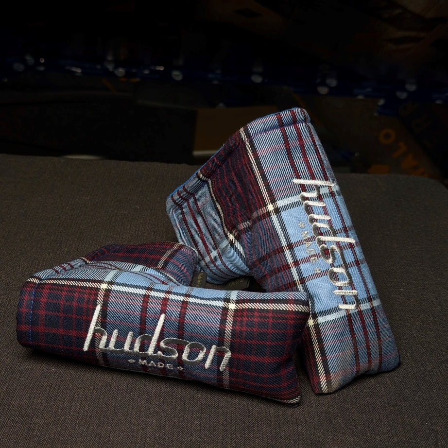 Marina Blue Plaid Headcover